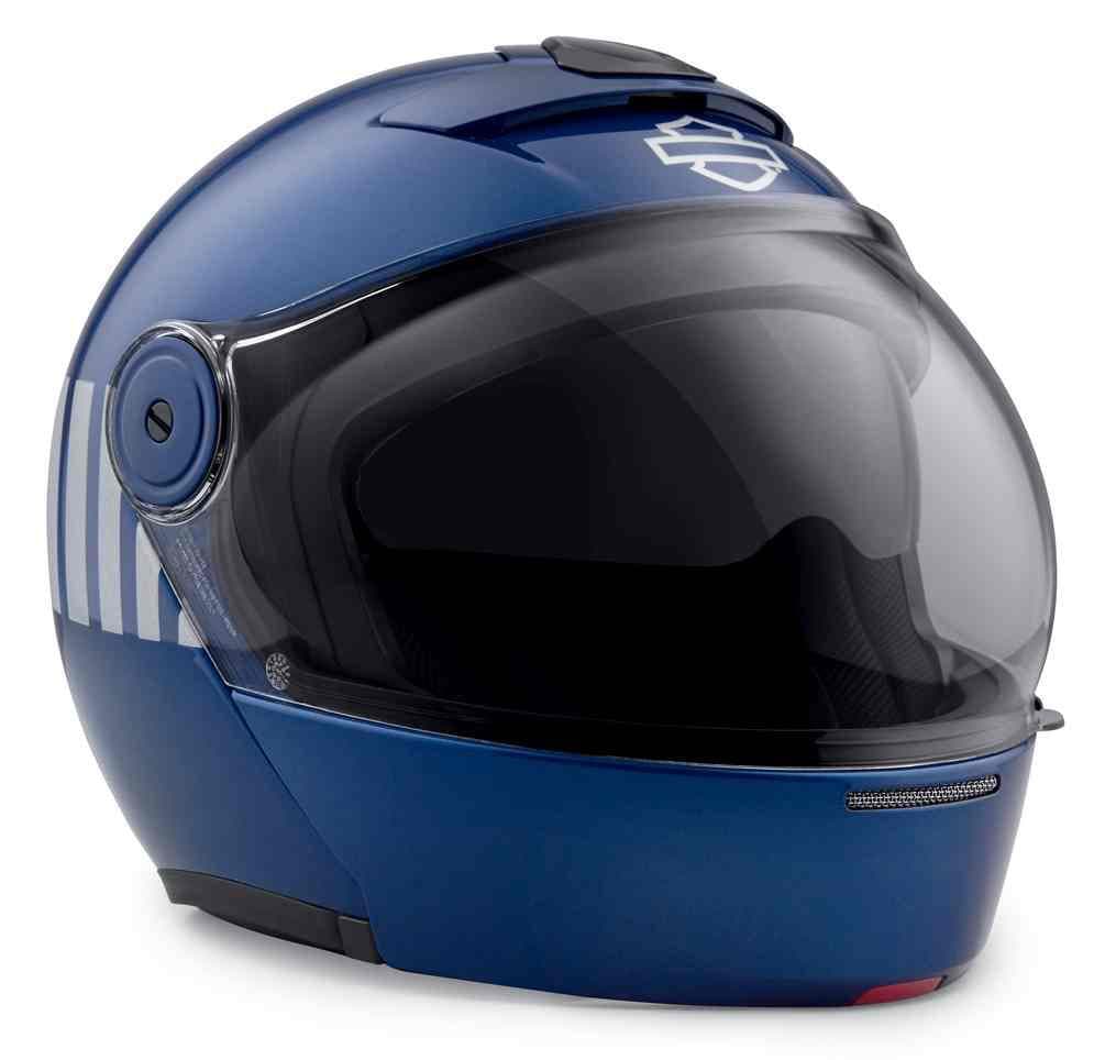 Men's Myer J08 Fiberglass Modular Helmet, Fathom Blue Hafeez