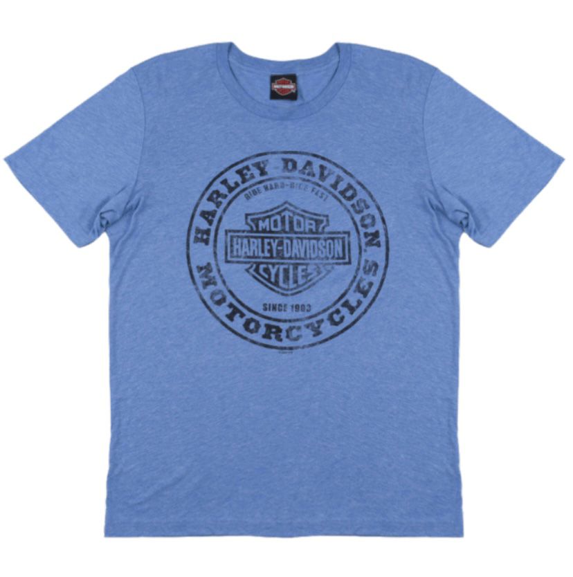 Label Circle Blue T-shirt Kuwait Dealer 25th Anniversary