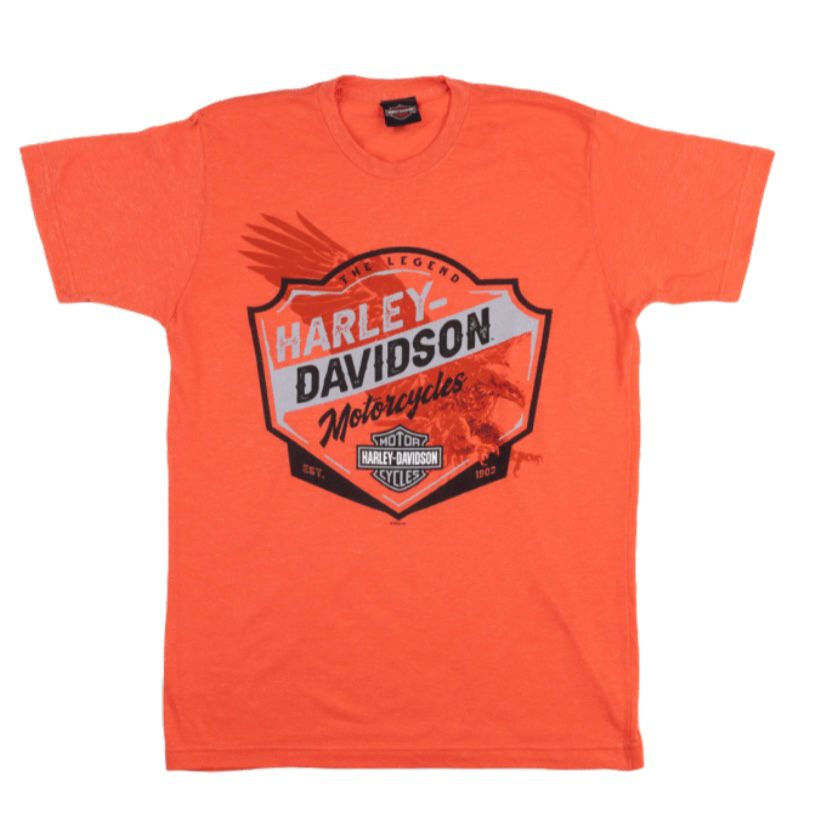 Flight Heather Orange T-shirt Kuwait Dealer 25th Anniversary