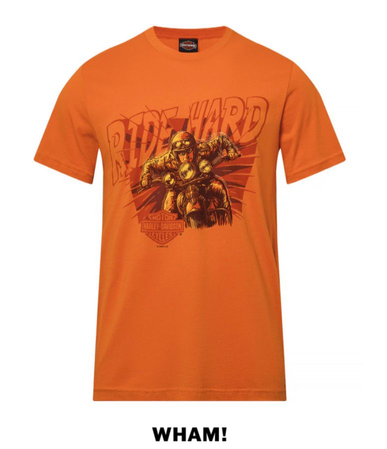 WHAM BURNT ORANGE T-SHIRT KUWAIT DEALER 25TH ANNIVERSARY