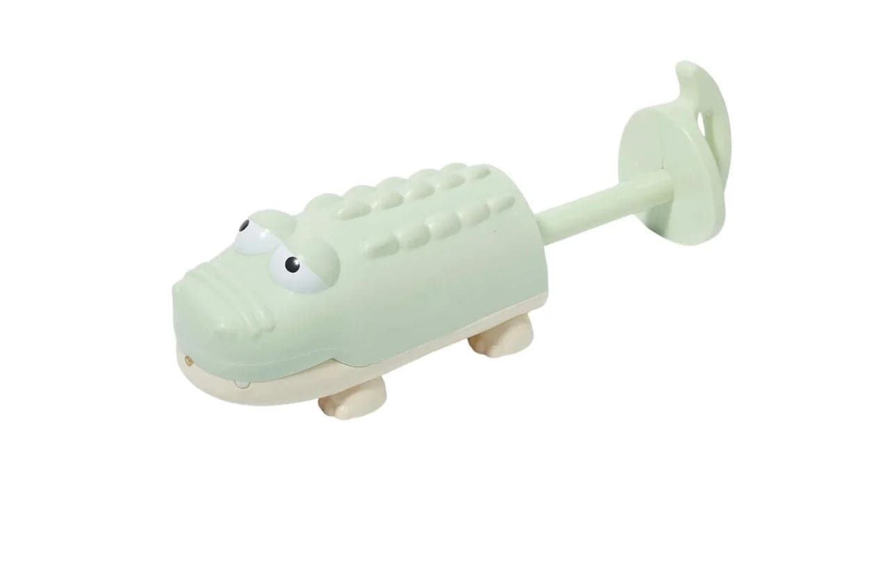 Water Squirters Crocodile Pastel Green