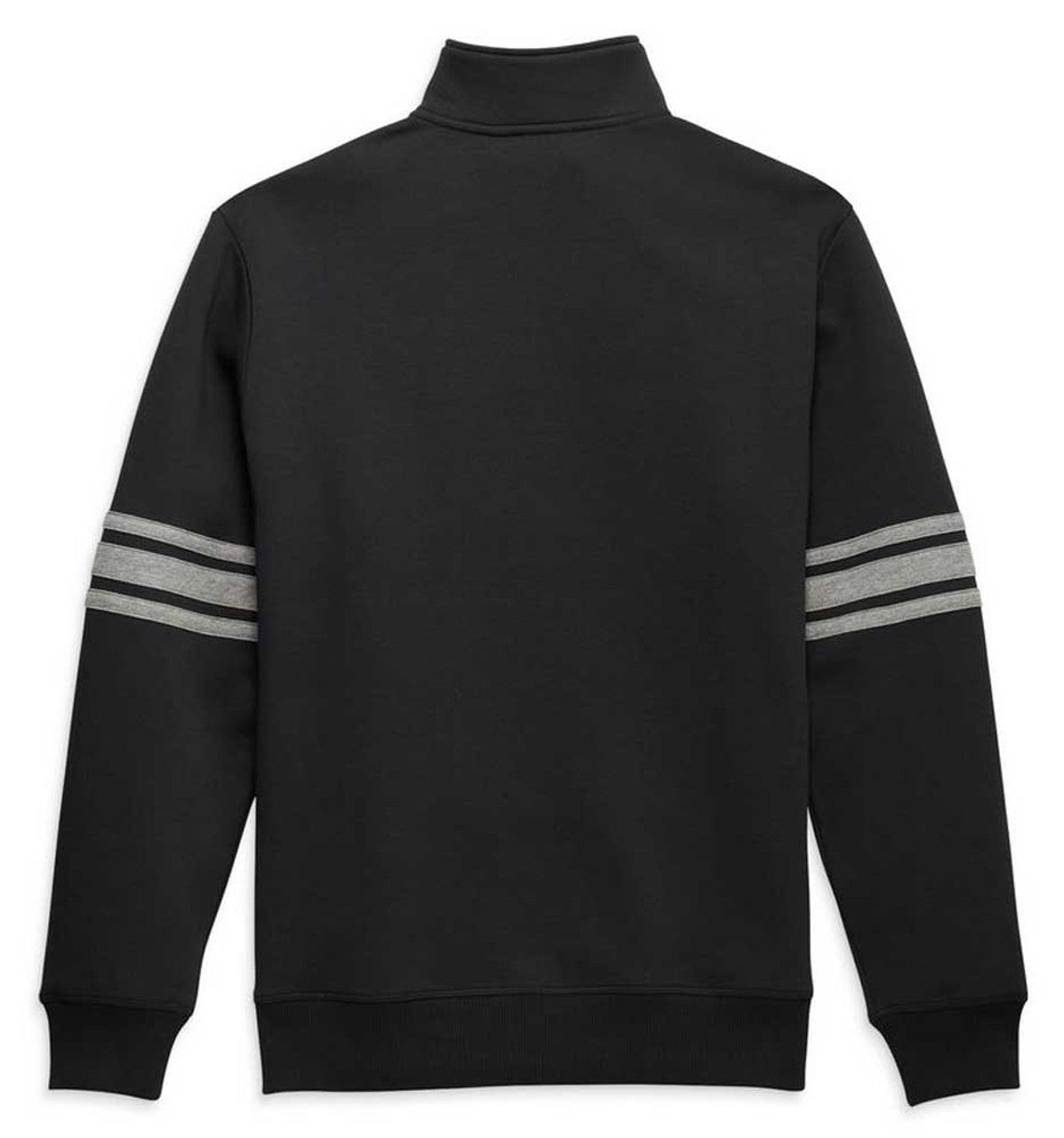 Harley-Davidson® Men's Staple 1/4-Zip Mockneck Pullover - Black