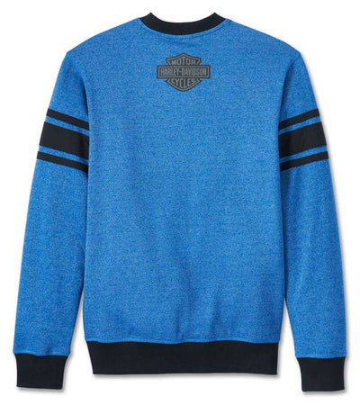 Harley-Davidson® Men's #1 Racing Pullover Sweatshirt - True Blue