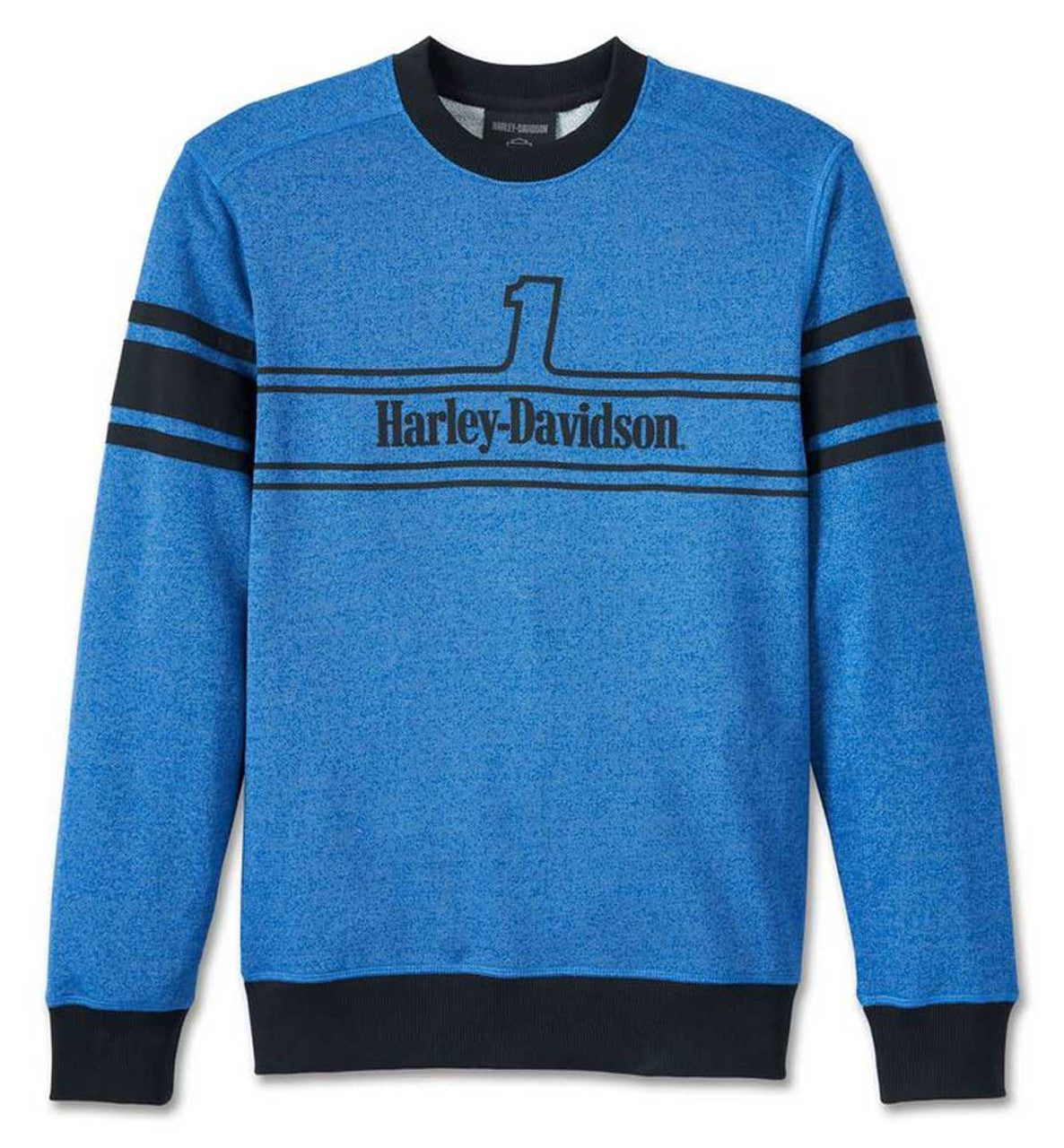Harley-Davidson® Men's #1 Racing Pullover Sweatshirt - True Blue