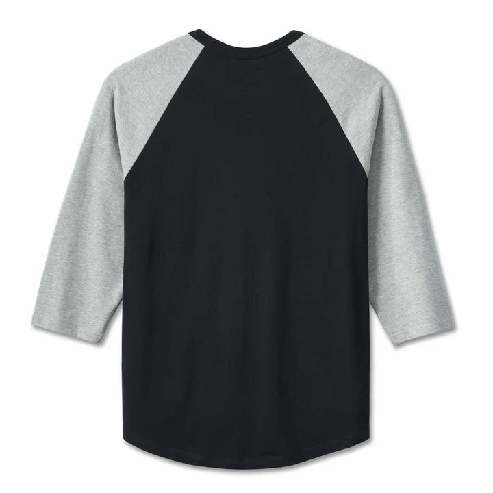Men's Factory Raglan Tee - Black Beauty