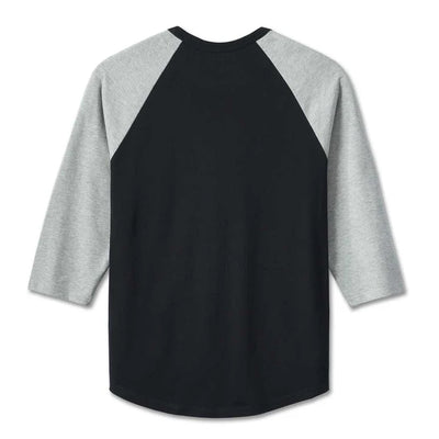 Men's Factory Raglan Tee - Black Beauty