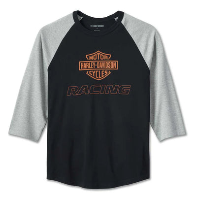 Men's Factory Raglan Tee - Black Beauty