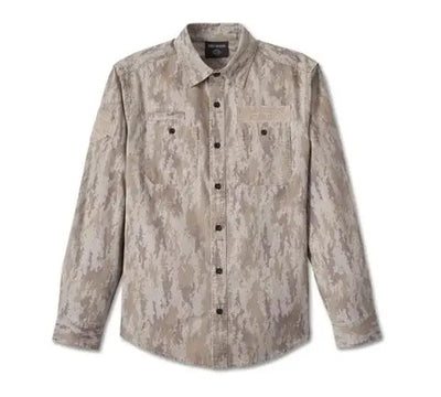 H-D MEN'S PARK SHIRT - CAMOUFLAGE