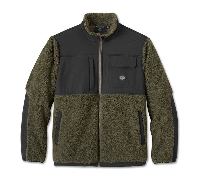 Harley -Davidson Sherpa zip full - Leaf Leaf