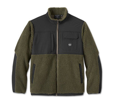 Harley -Davidson Sherpa zip full - Leaf Leaf