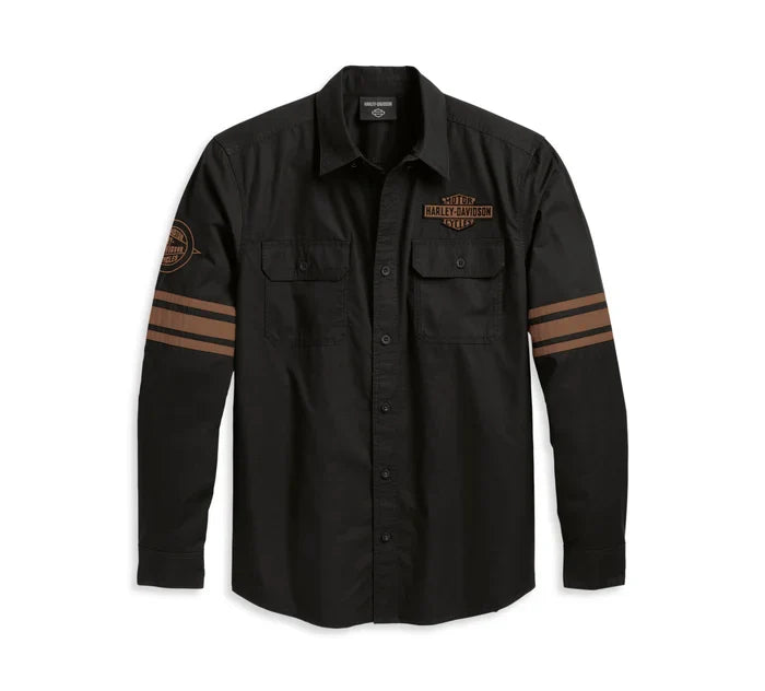 Chemise Open Road Homme - Black Beauty
