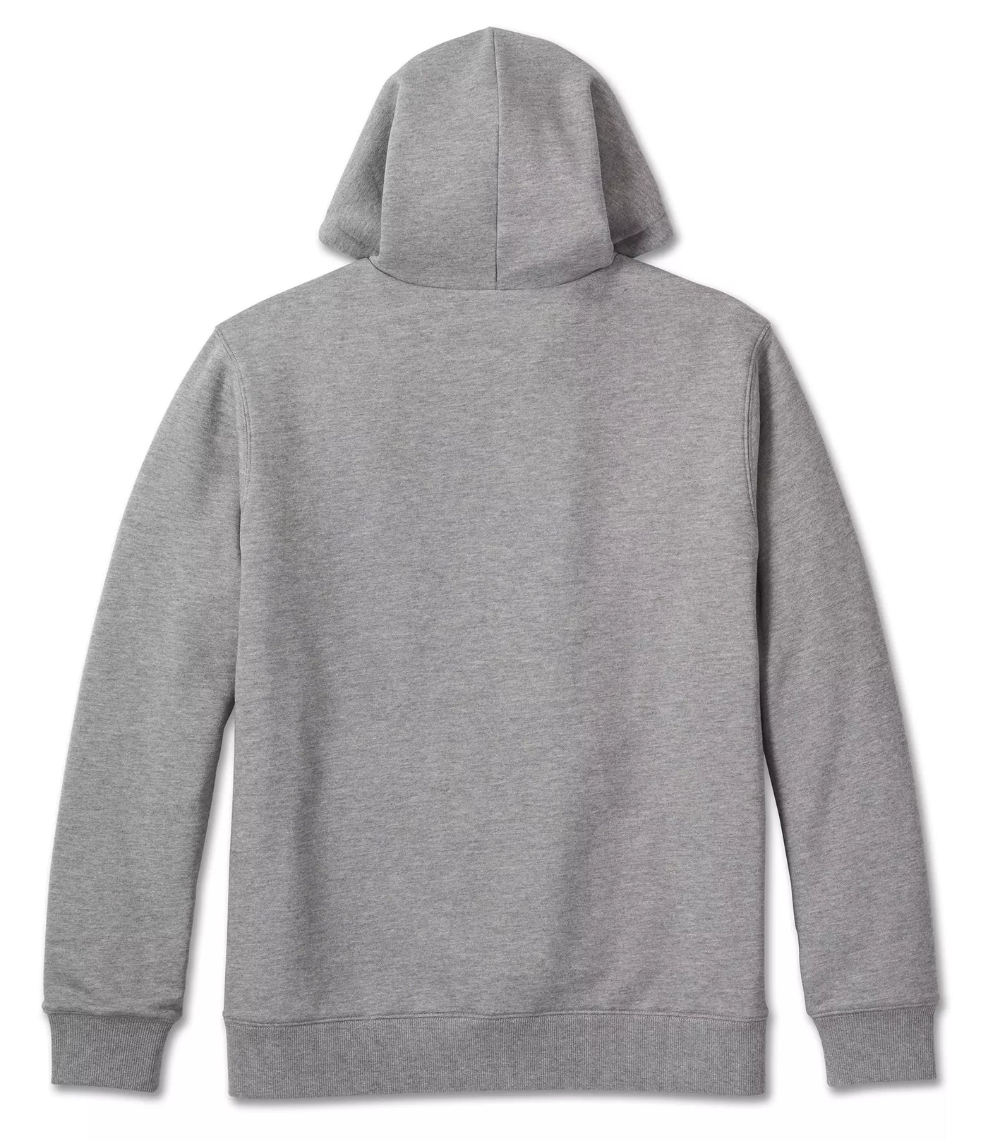 Harley-Davidson Zip Hoodie Bar & Shield Plaid Lined Grey Heather