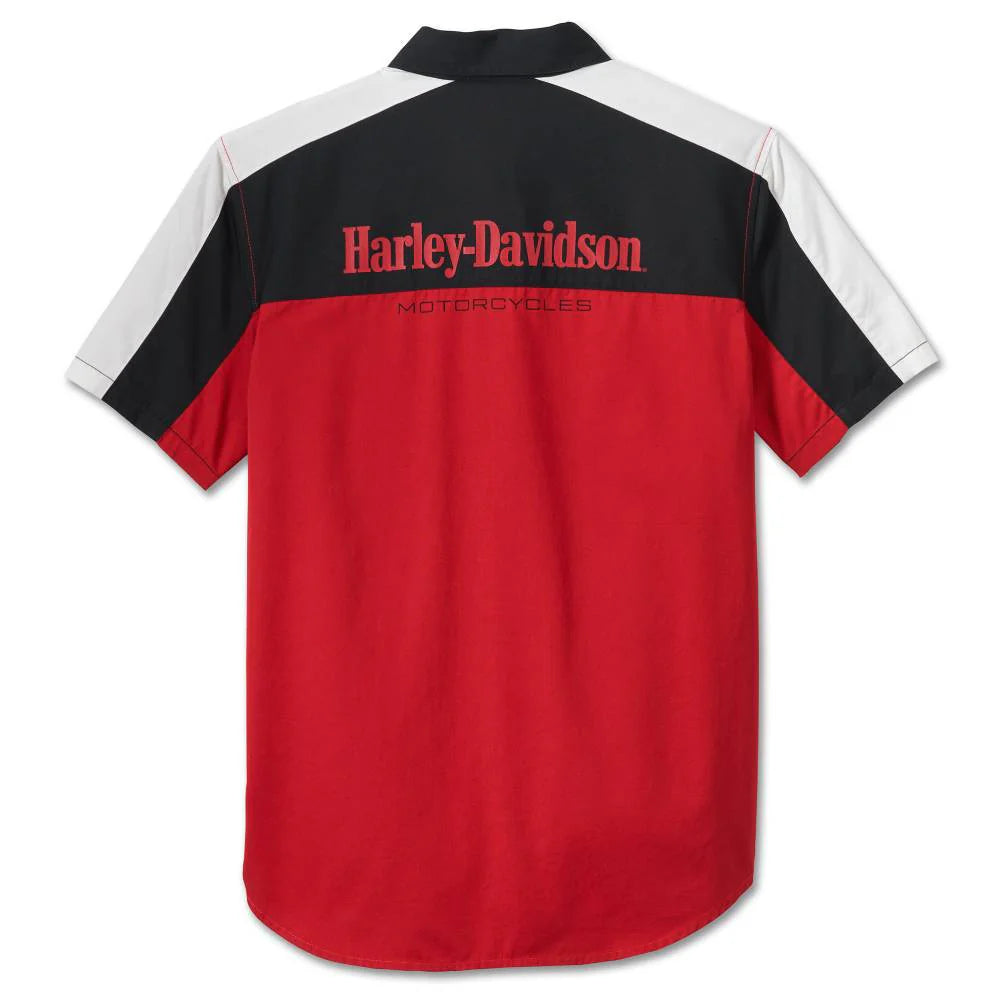 Harley-Davidson Men's Darting Shirt Chili Pepper