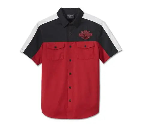 Harley-Davidson Men's Darting Shirt Chili Pepper