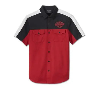 Harley-Davidson Men's Darting Shirt Chili Pepper