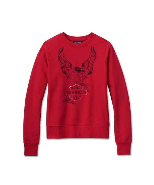 HARLEY-DAVIDSON® WOMEN'S FLYING EAGLE CREWNECK