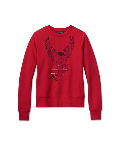 HARLEY-DAVIDSON® WOMEN'S FLYING EAGLE CREWNECK