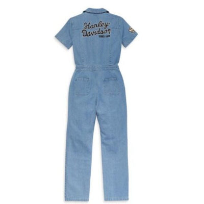 Women’s Industrial Stretch Denim Coverall