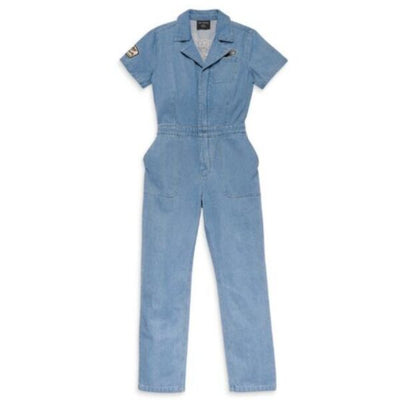Women’s Industrial Stretch Denim Coverall