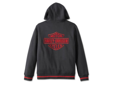 Men Zip Hoodie "Bar&Shield United