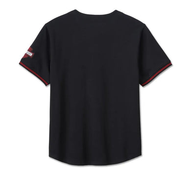 Men's Hometown Baseball Shirt - Black Beauty 96800-23VM