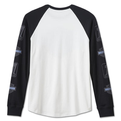 Men's Bar&Shield LS Raglan Long Sleeve T-Shirt Genuine