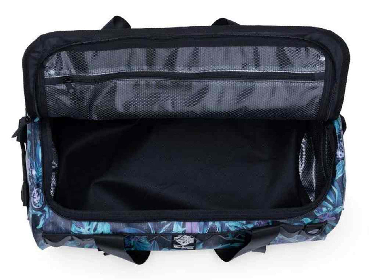 Harley-Davidson® Reyn Spooner Hawaiian Waterproof Duffel Bag, Black