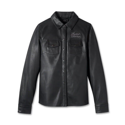 HARLEY-DAVIDSON® WOMEN'S EAGLE LEATHER SHIRT