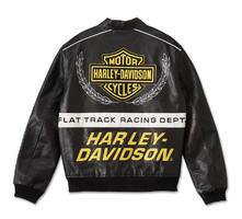 Men's Start Your Engines Leather Racing Jacket