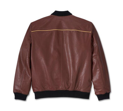 Men's 120th Anniversary Leather Jacket - Rum Raisin Leather