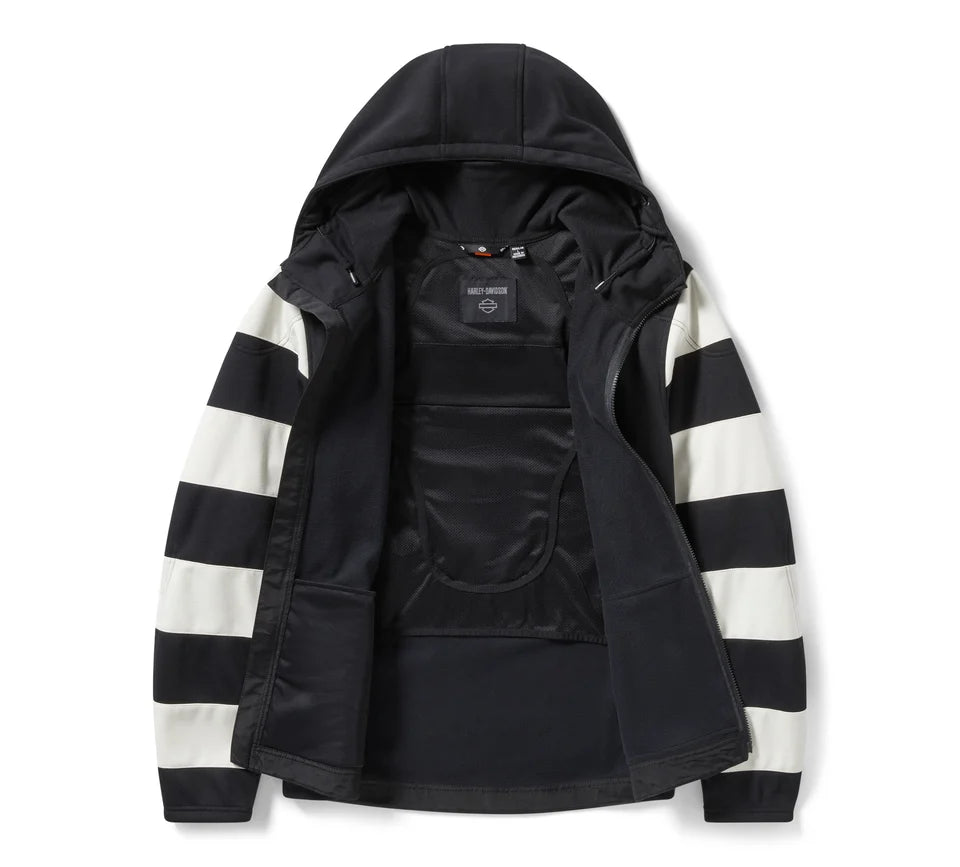 Men's H-D® Breakout Deflector 2.0 Hooded Riding Fleece