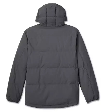 Harley-Davidson Jacket Bar & Shield Hooded Puffer grey