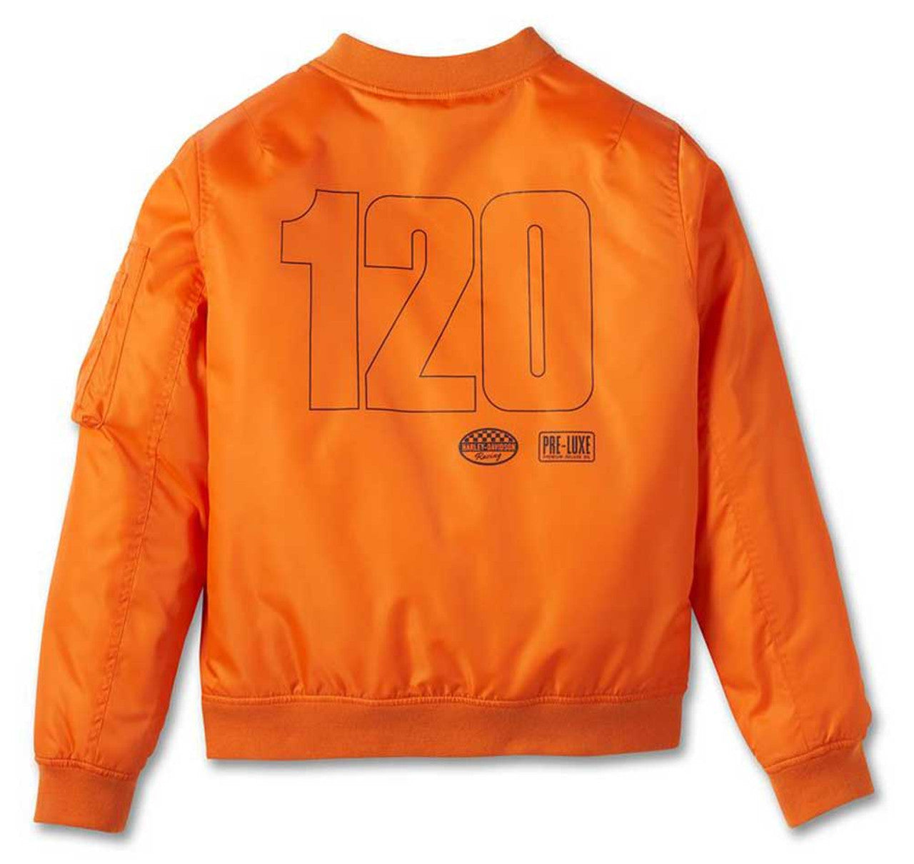 Harley-Davidson® Women's 120th Anniversary Bomber Jacket - Orange