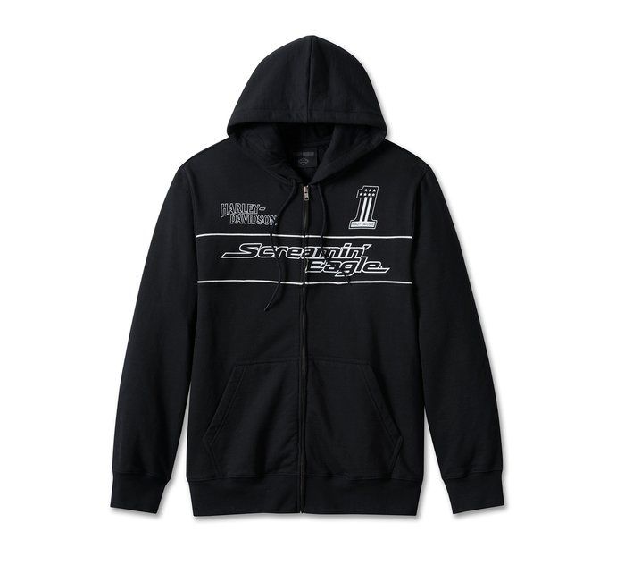 Men's Screamin' Eagle Zip-Up Hoodie