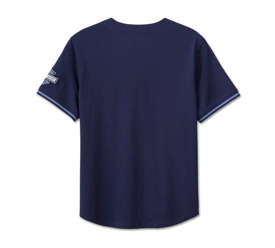 Men's Hometown Baseball Shirt - Peacoat 96801-23VM