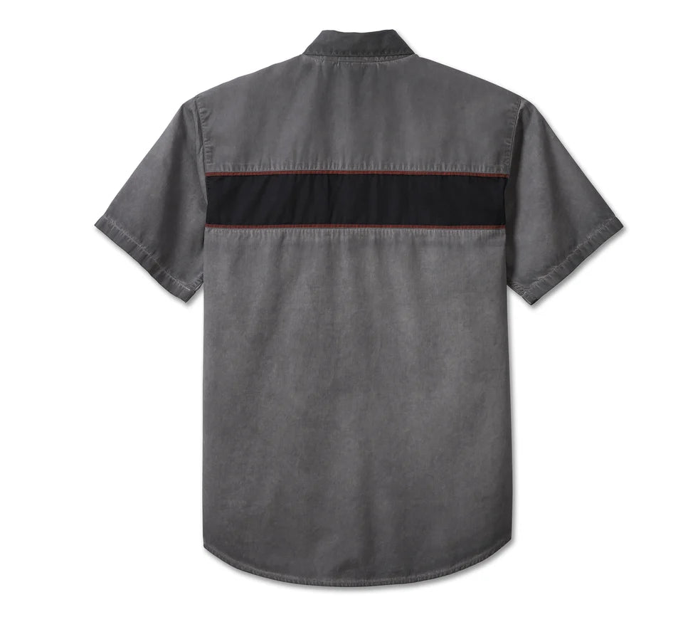 Men's Iron Bond Shirt Black Asphalt