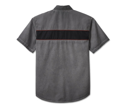 Men's Iron Bond Shirt Black Asphalt