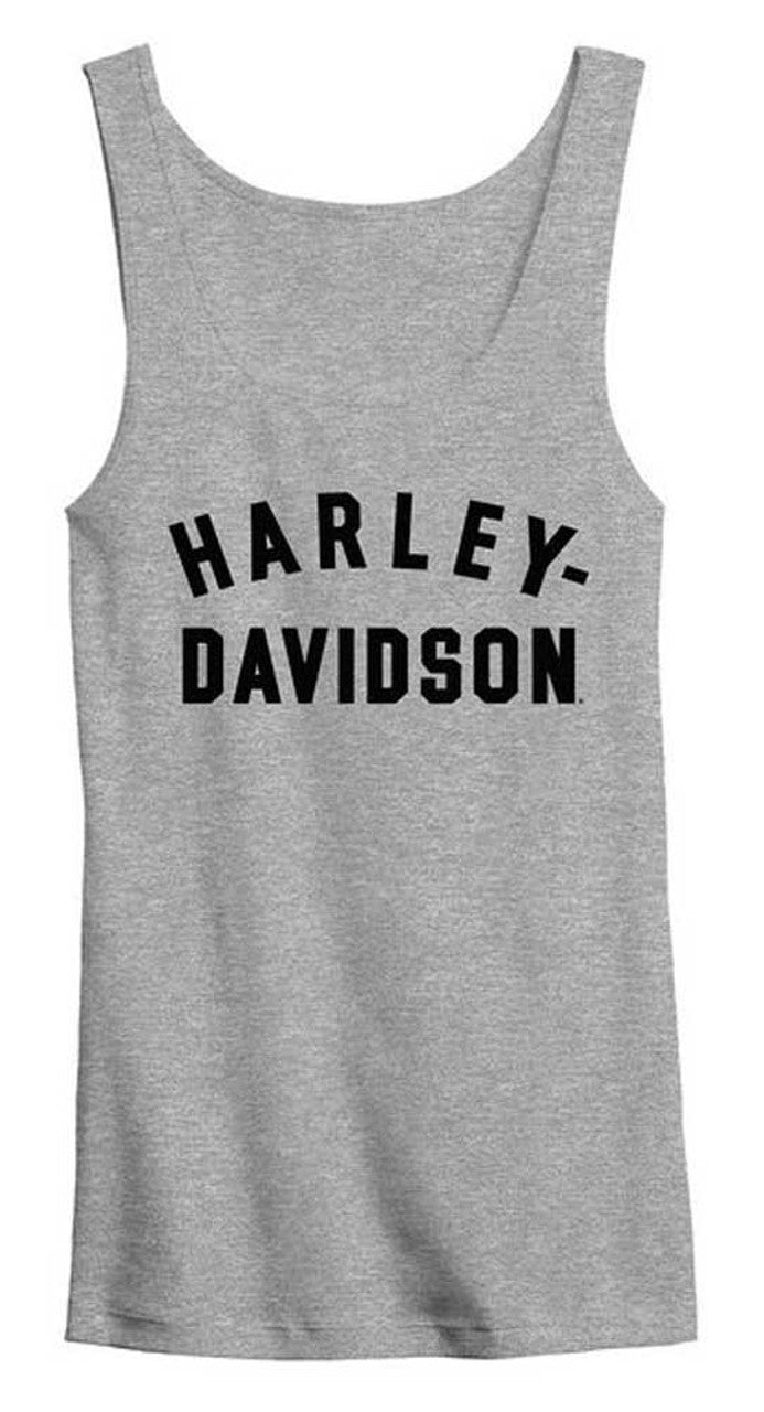 Harley-Davidson® Women's Ultra Classic Racer Font Tank Top - Gray