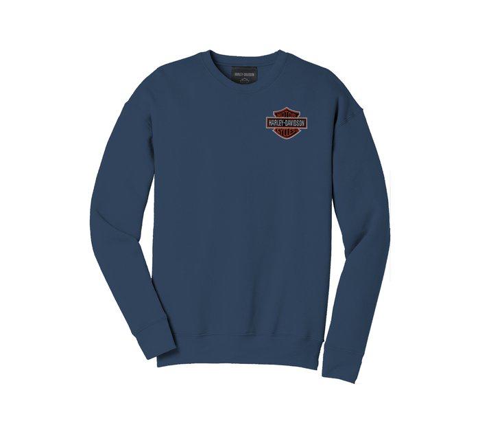 Men's Bar & Shield Sweatshirt ENSIGN BLUE