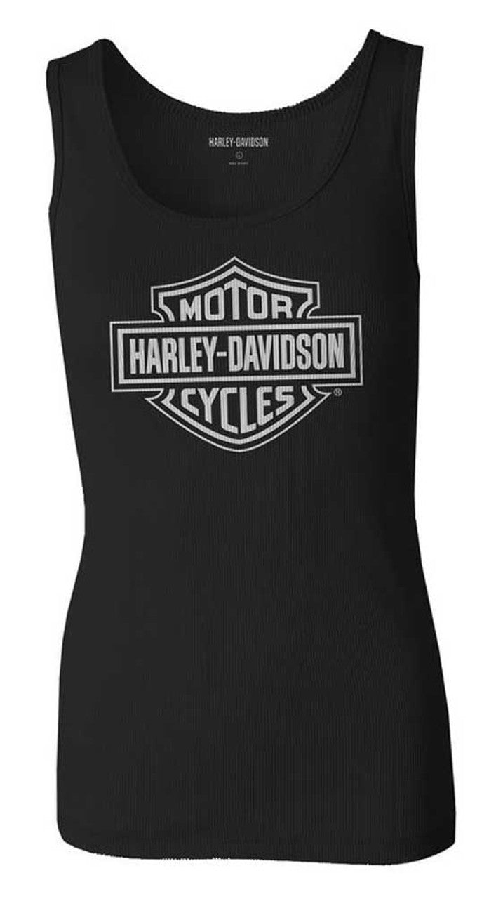Harley-Davidson® Women's Ultra Classic B&S Sleeveless Tank Top, Black