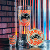 H-D 1970s Racer Drink Glass / Small Glass Gift Set