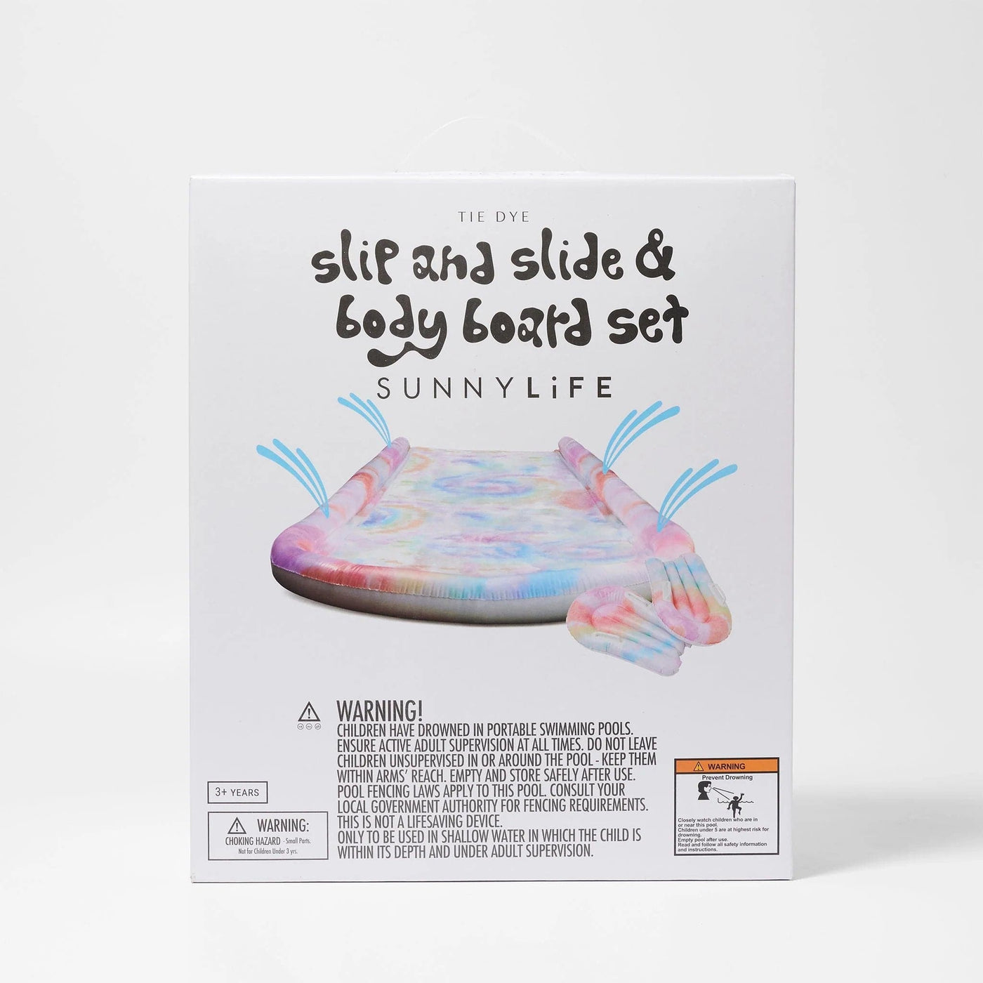 Slip, Slide and Boogie Board Set Tie Dye Tie Dye