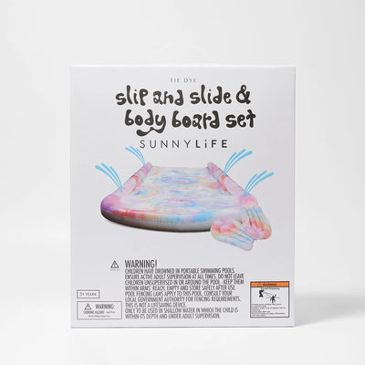 Slip, Slide and Boogie Board Set Tie Dye Tie Dye