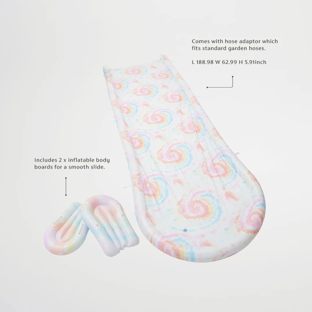 Slip, Slide and Boogie Board Set Tie Dye Tie Dye – Hafeez