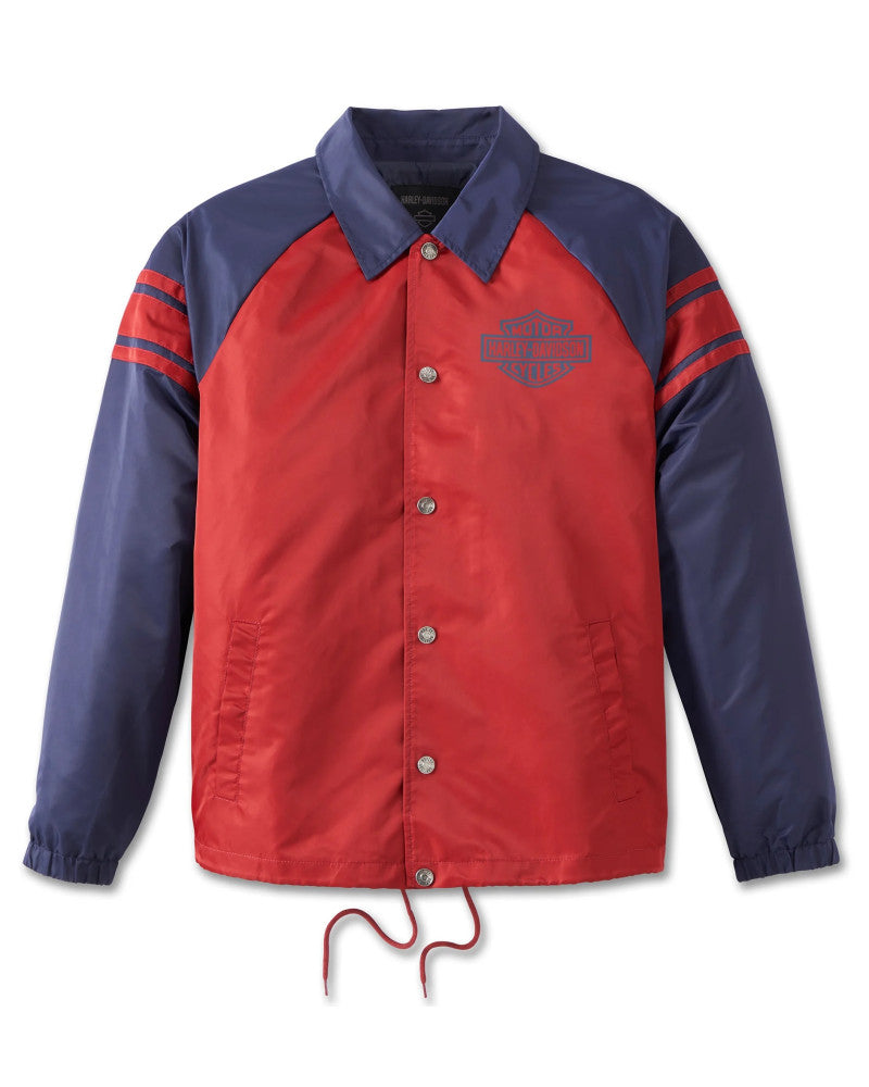 Harley-Davidson® Men's 1 Coach Jacket - Winery