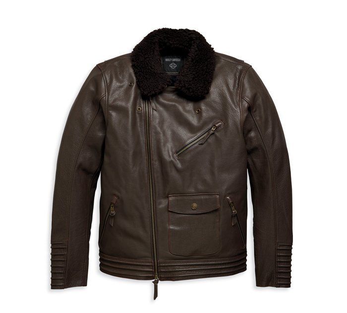 Men's Maverick Leather Biker Jacket