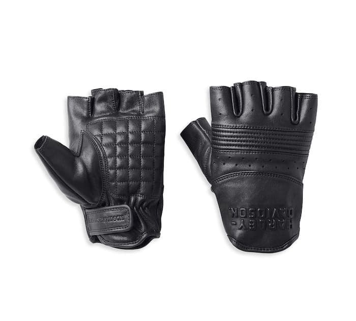 98143-22VM Men's Oakbrook Fingerless Leather Glove