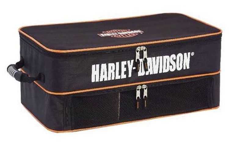 Harley-Davidson Bar & Shield® Trunk Locker | Two Level Organization