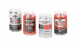 Oil Can Graphics Glass Set | Set of Four