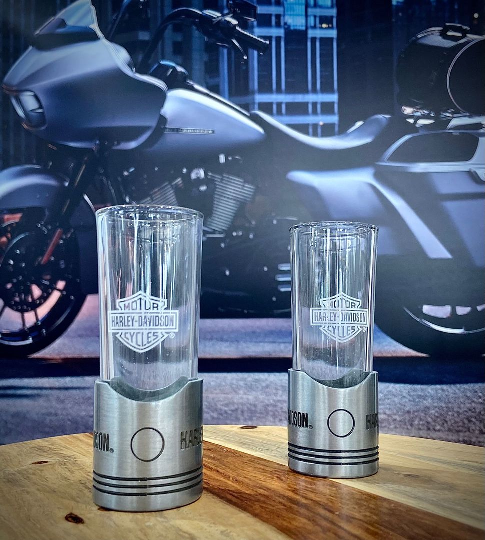 Piston Shot Glass Set | Set of Two